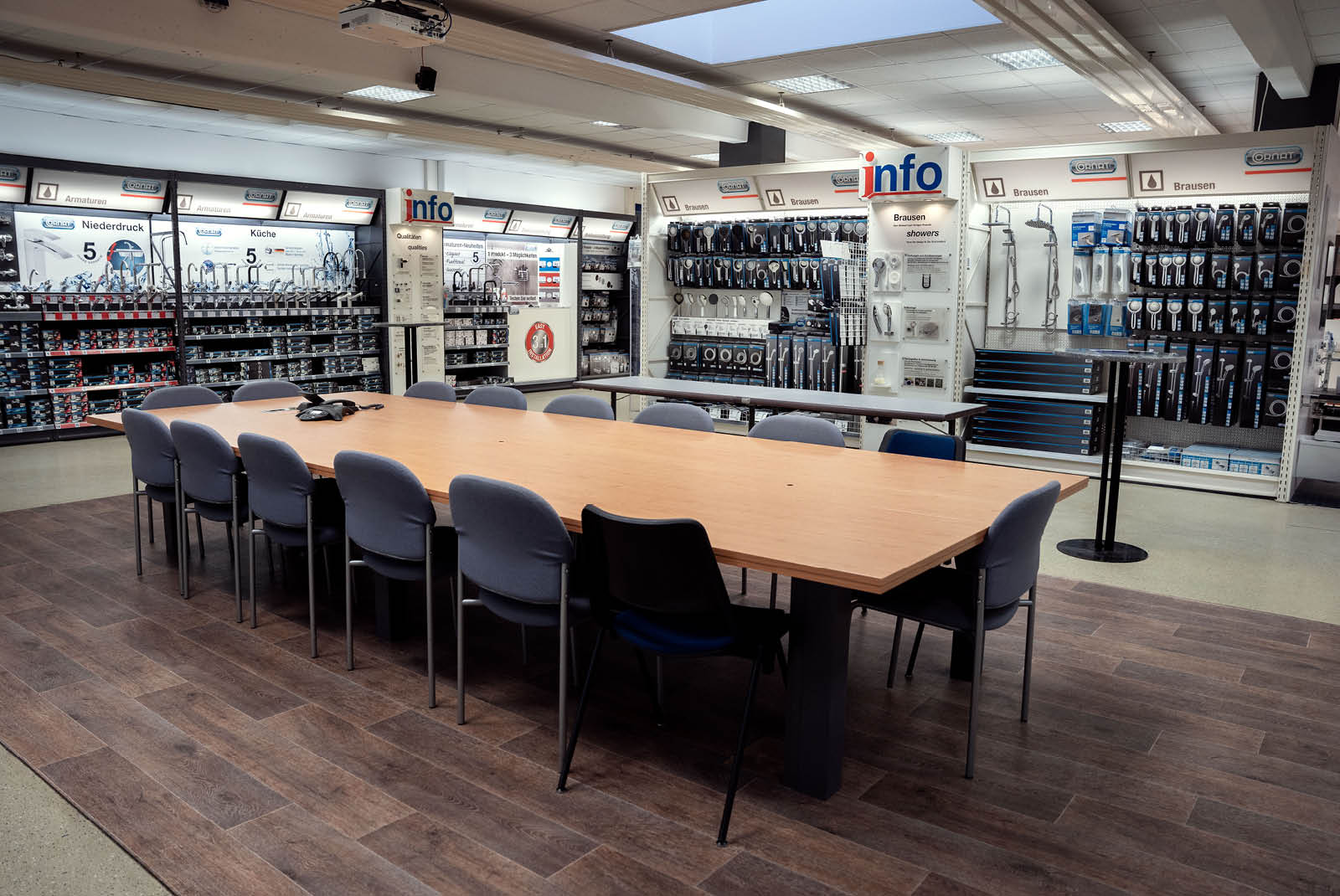 Sanitary showroom in Celle Sanitary showroom in Celle